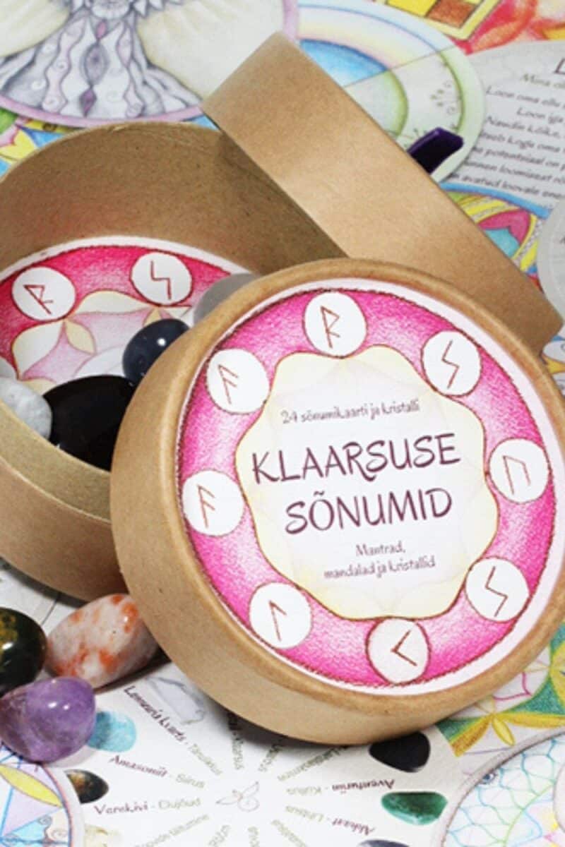 sonumikaardid klaarsuse sonumid karp